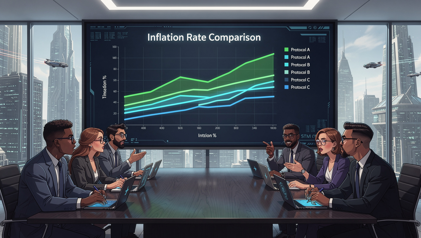 Analyzing Inflation Rates Across Major Protocols