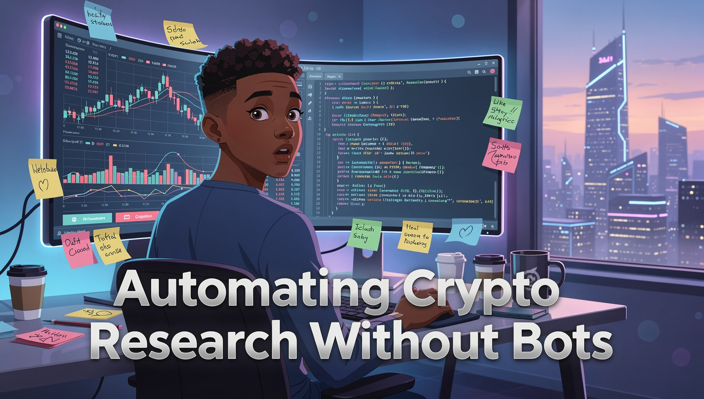 Automating Crypto Research Without Bots