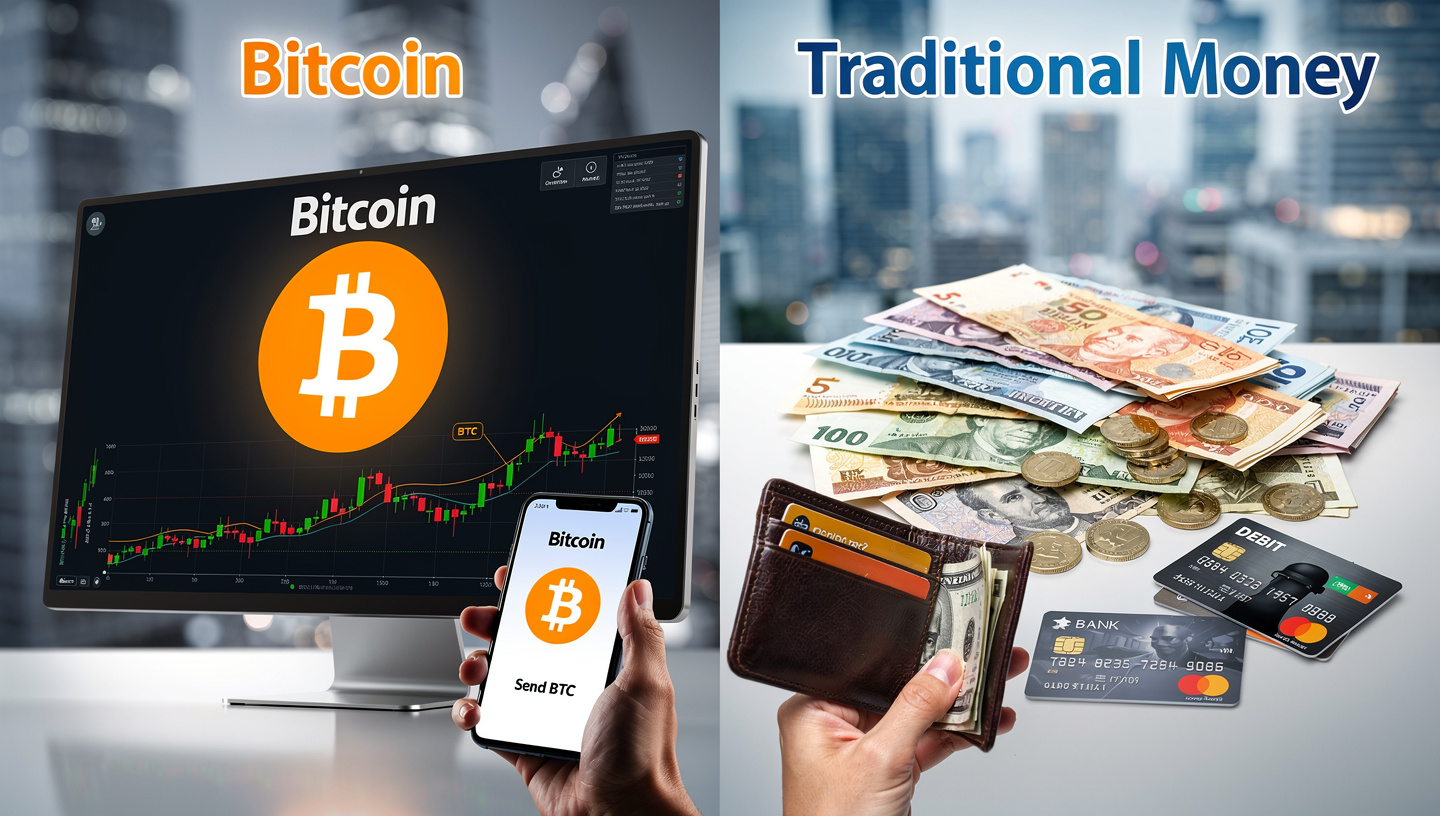 Bitcoin vs. Traditional Money A Detailed Comparison
