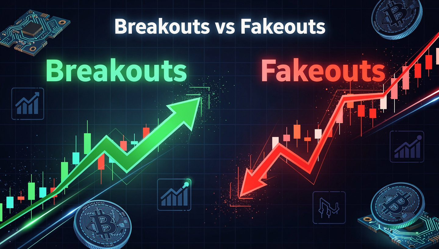 Breakouts vs Fakeouts in Crypto