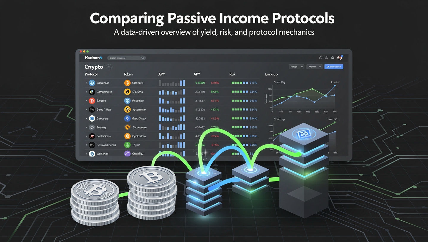 Comparing Passive Income Protocols Objectively in Crypto