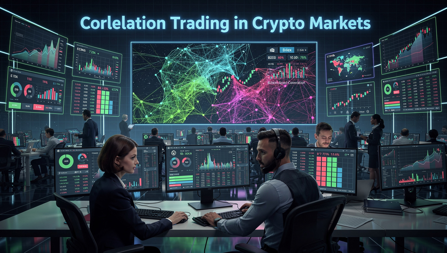Correlation Trading in Crypto Markets