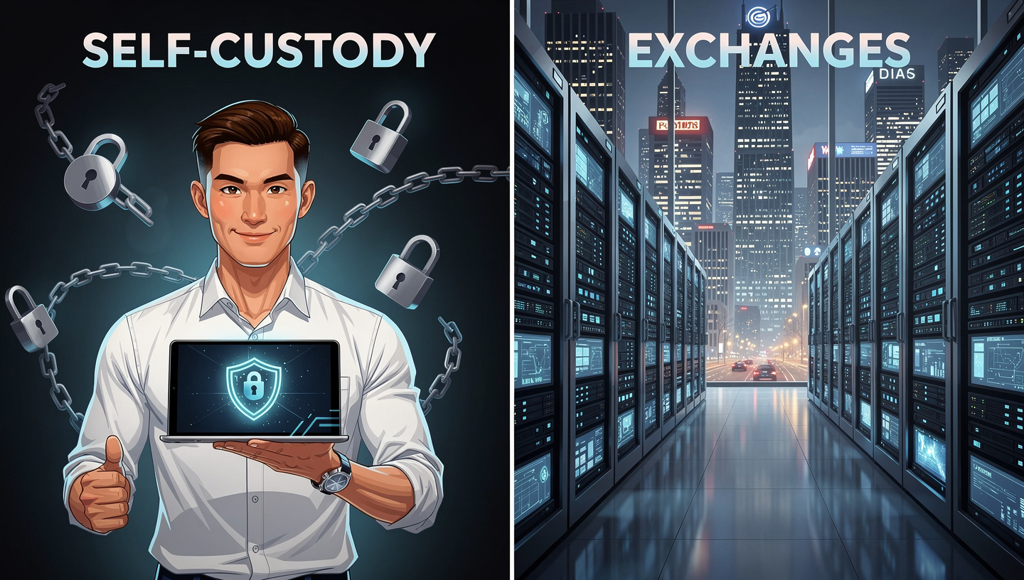 Crypto Custody Self-Custody vs Exchanges