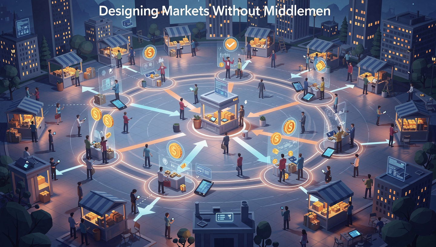 Designing Markets Without Middlemen