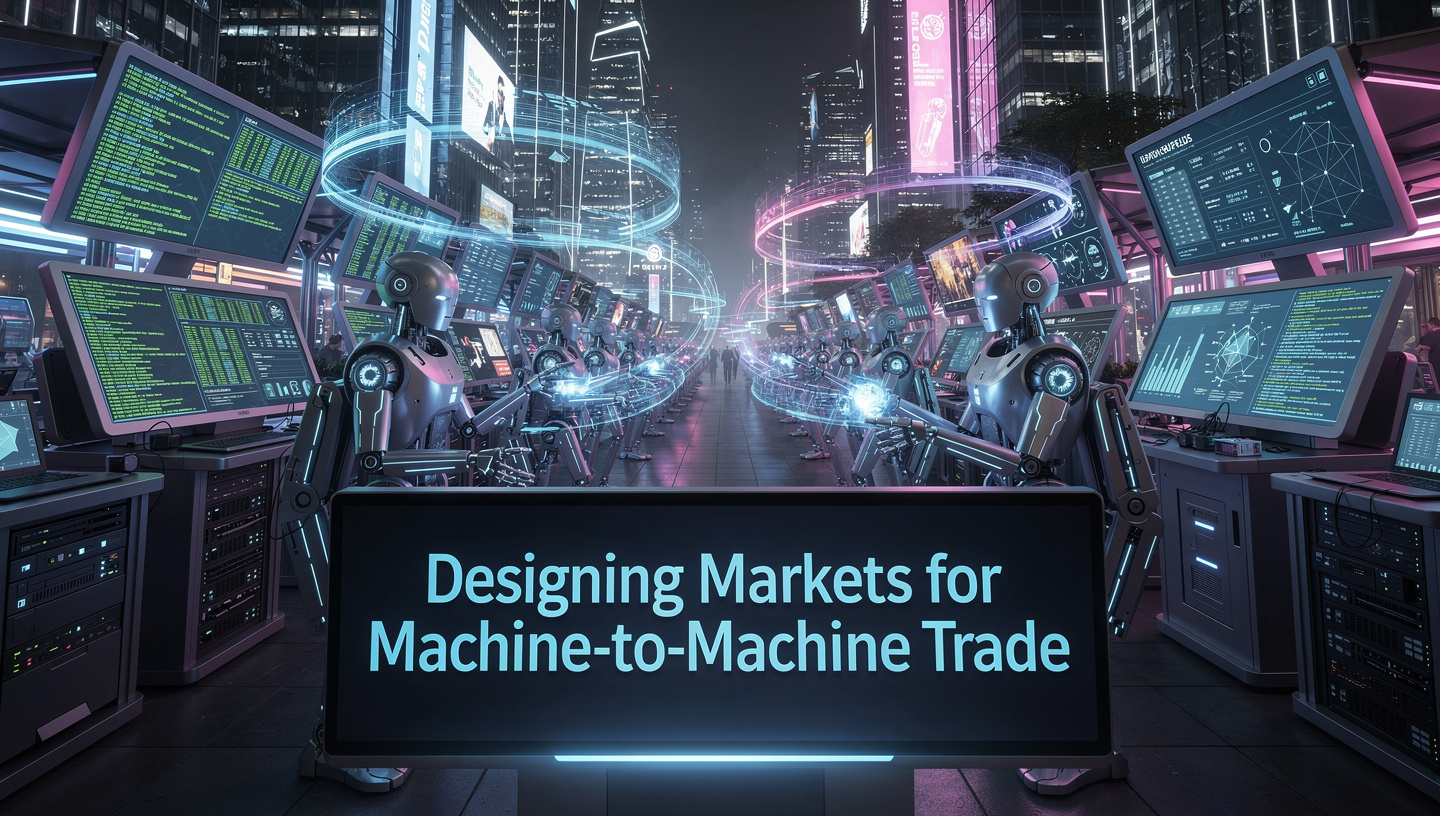 Designing Markets for Machine-to-Machine Trade