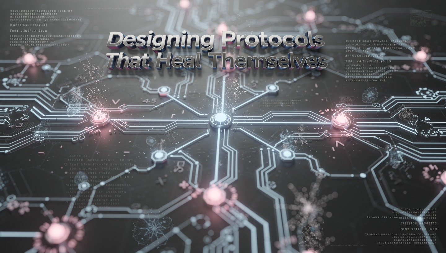 Designing Protocols That Heal Themselves