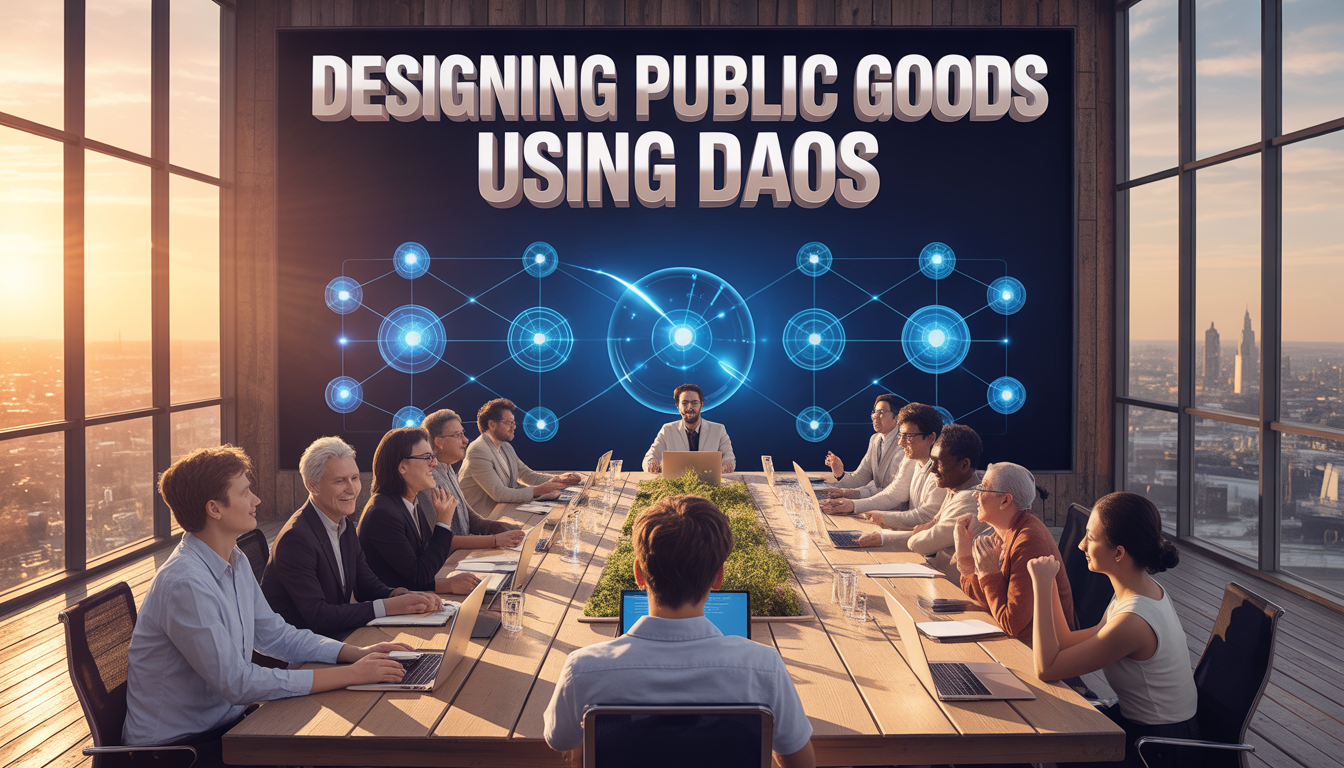 Designing Public Goods Using DAOs