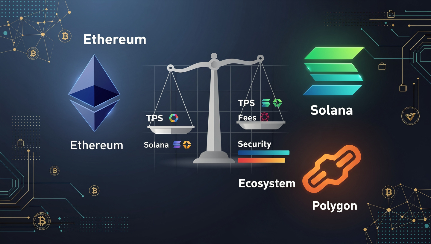 Ethereum vs Solana vs Polygon Which Network Is Better