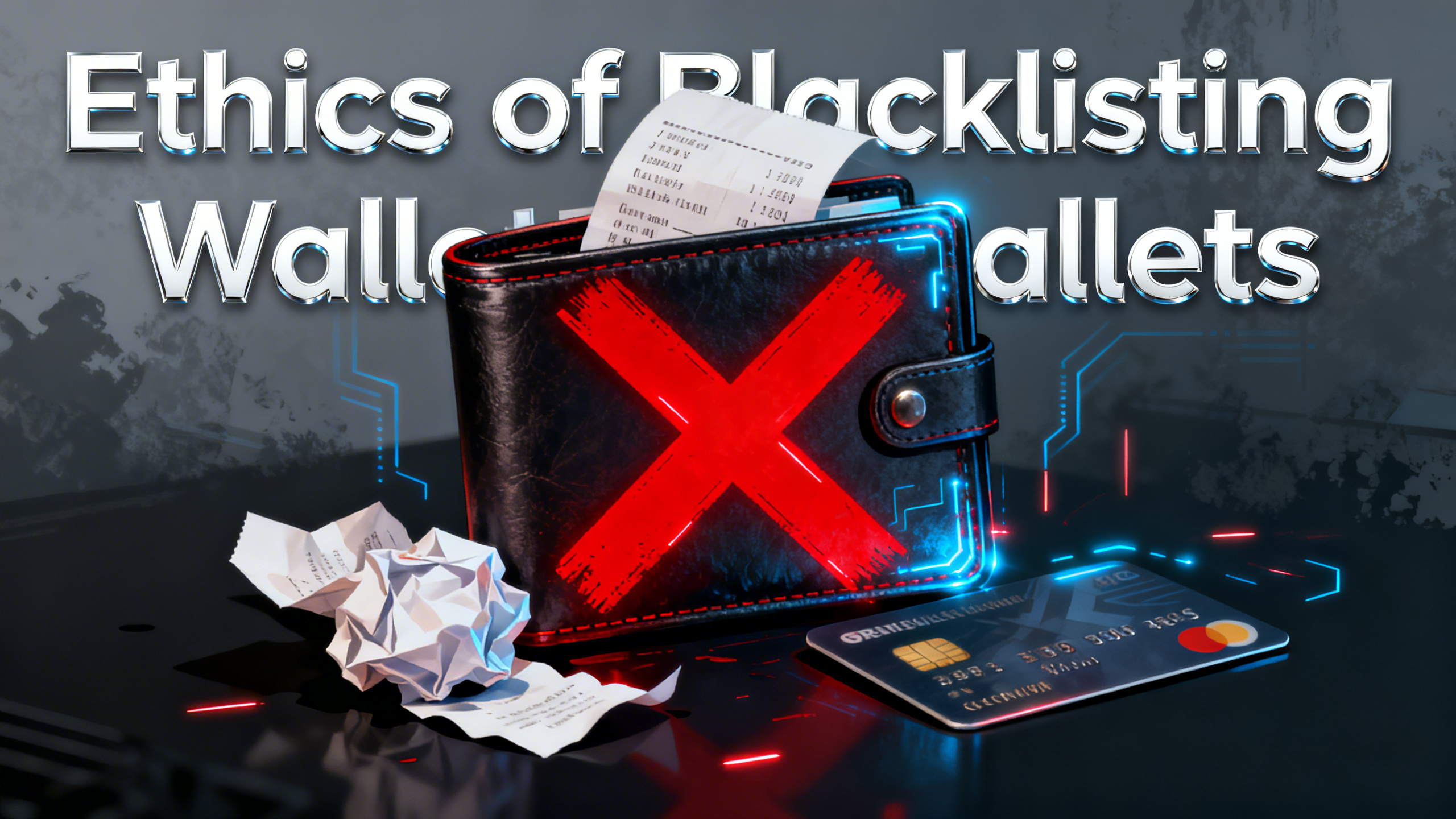Ethics of Blacklisting Wallets