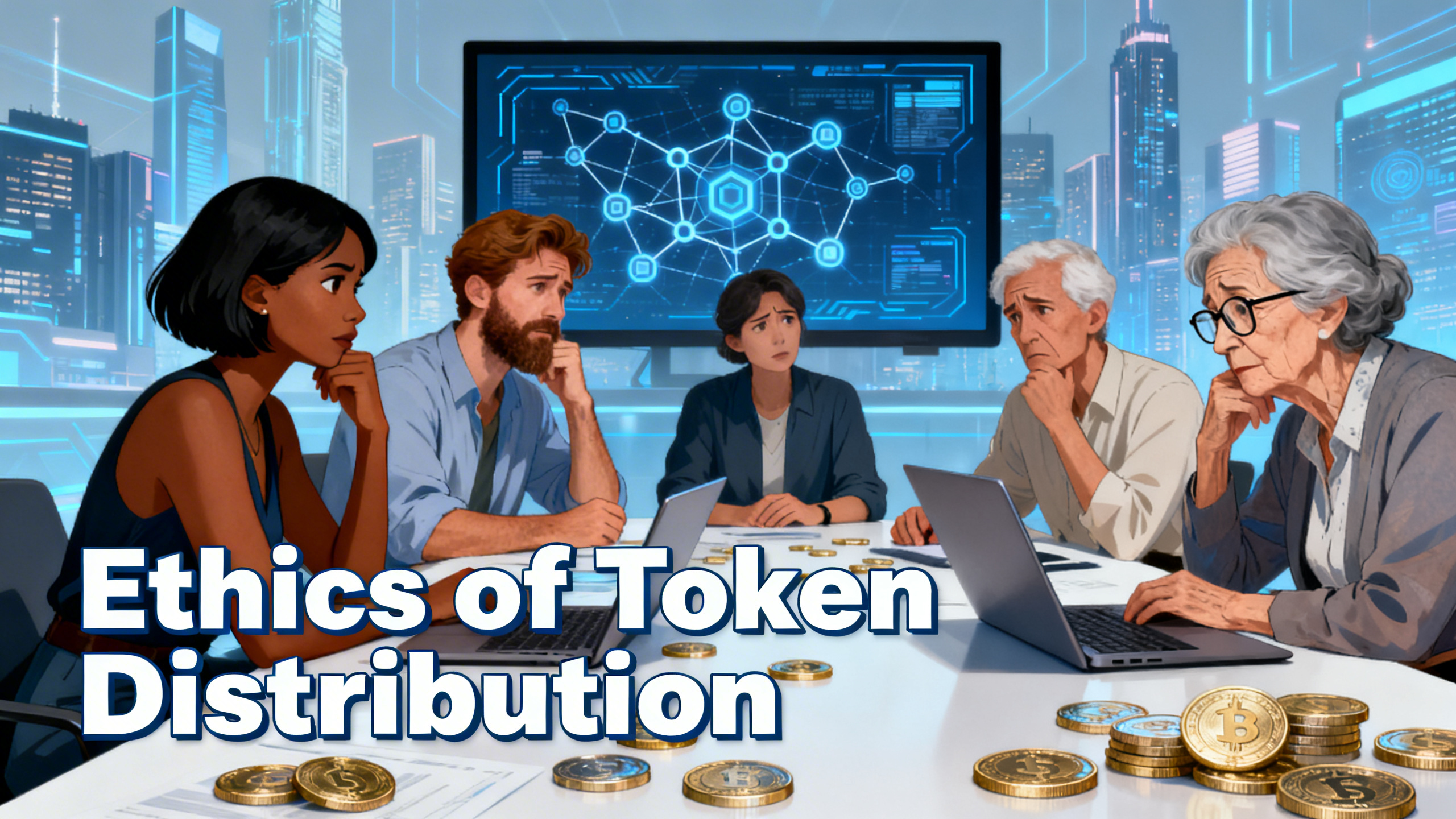 Ethics of Token Distribution