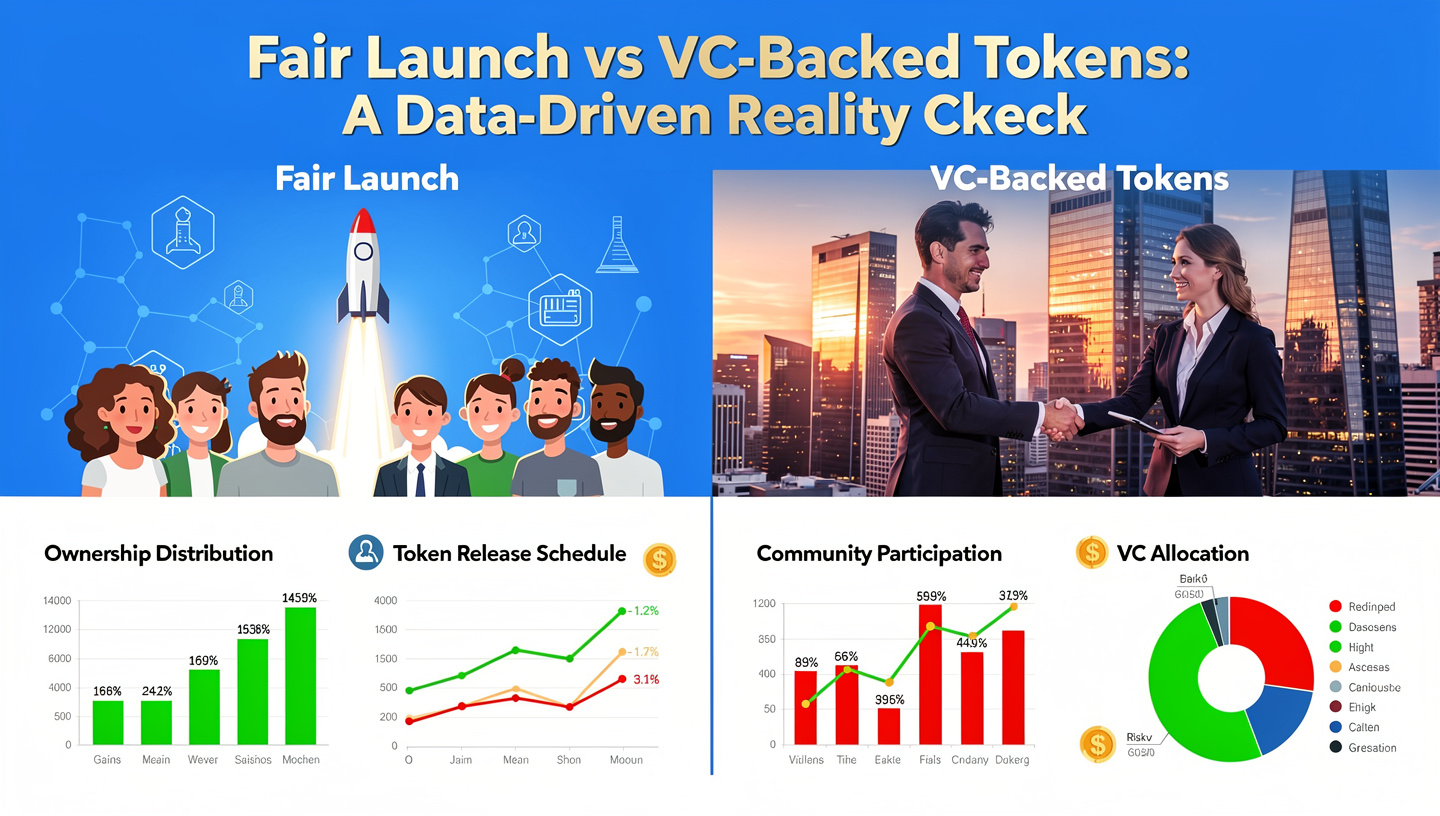 Fair Launch vs VC-Backed Tokens A Data-Driven Reality Check