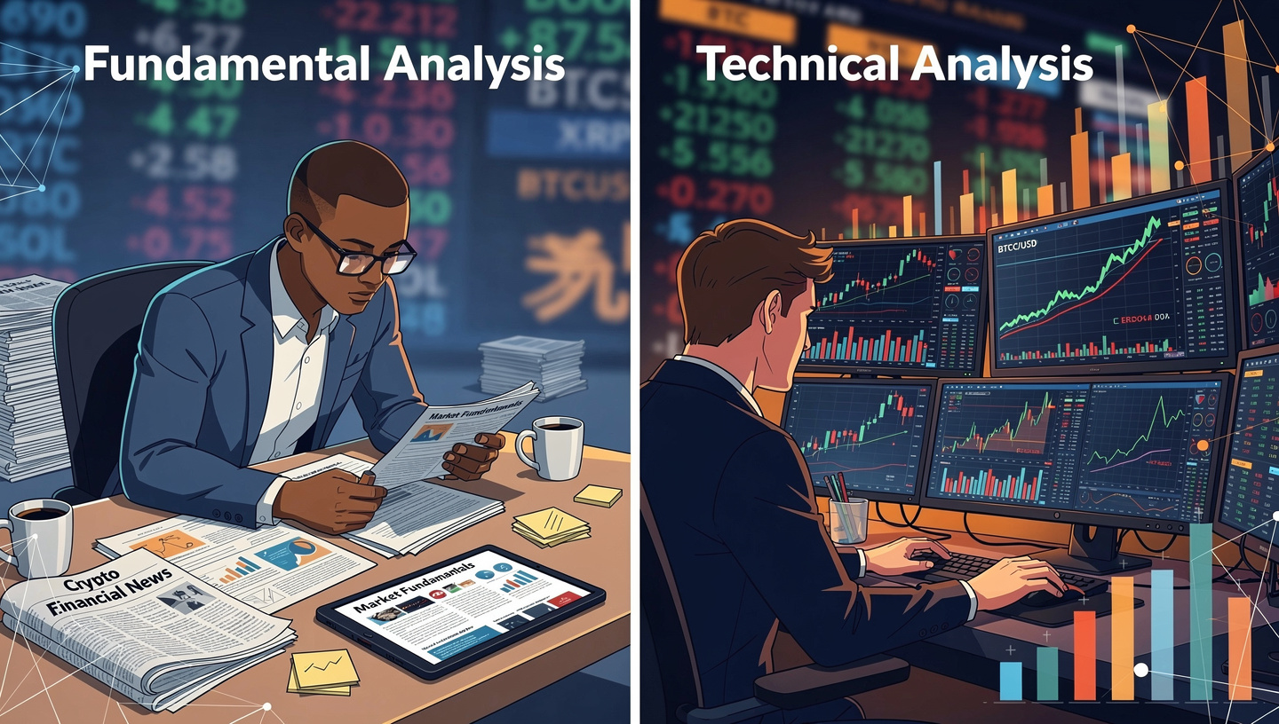 Fundamental Analysis vs. Technical Analysis in Crypto Which One Really Matters — and When