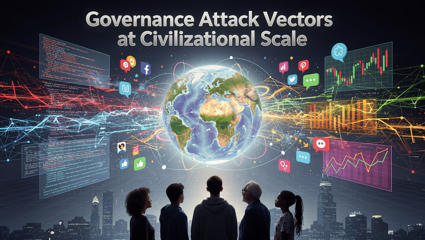 Governance Attack Vectors at Civilizational Scale
