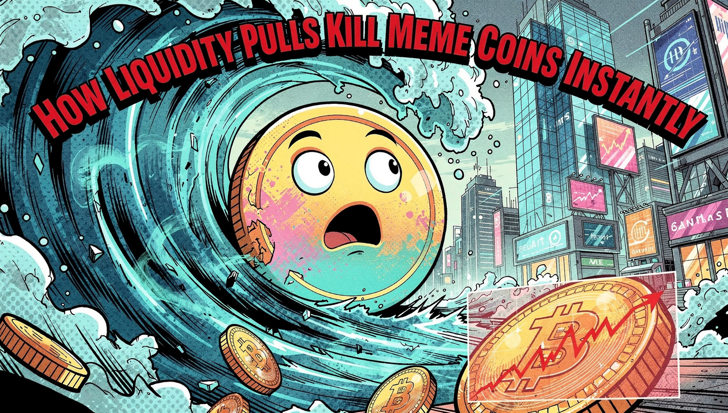 How Liquidity Pulls Kill Meme Coins Instantly