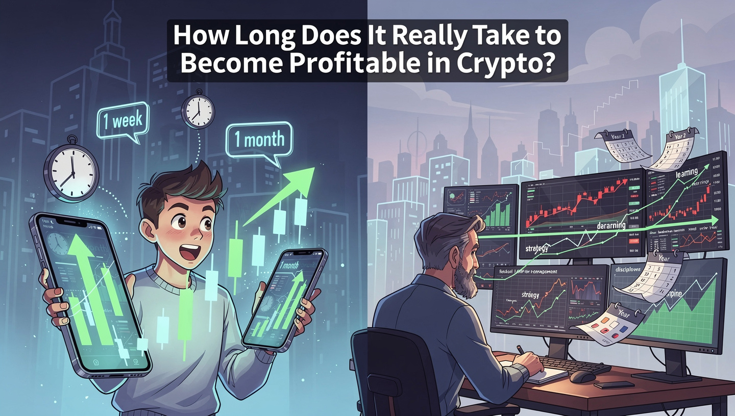 How Long Does It Really Take to Become Profitable in Crypto