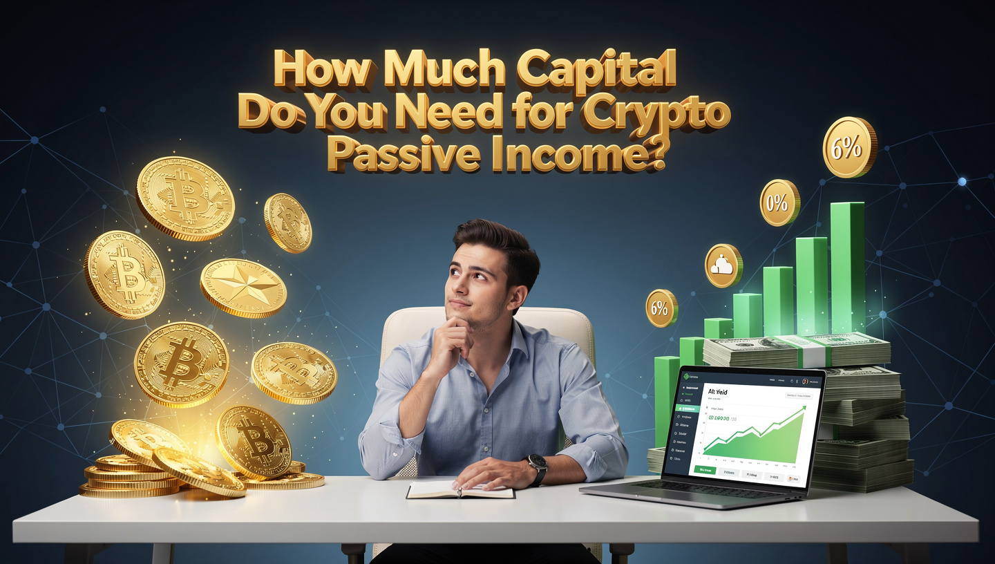 How Much Capital Do You Need for Crypto Passive Income