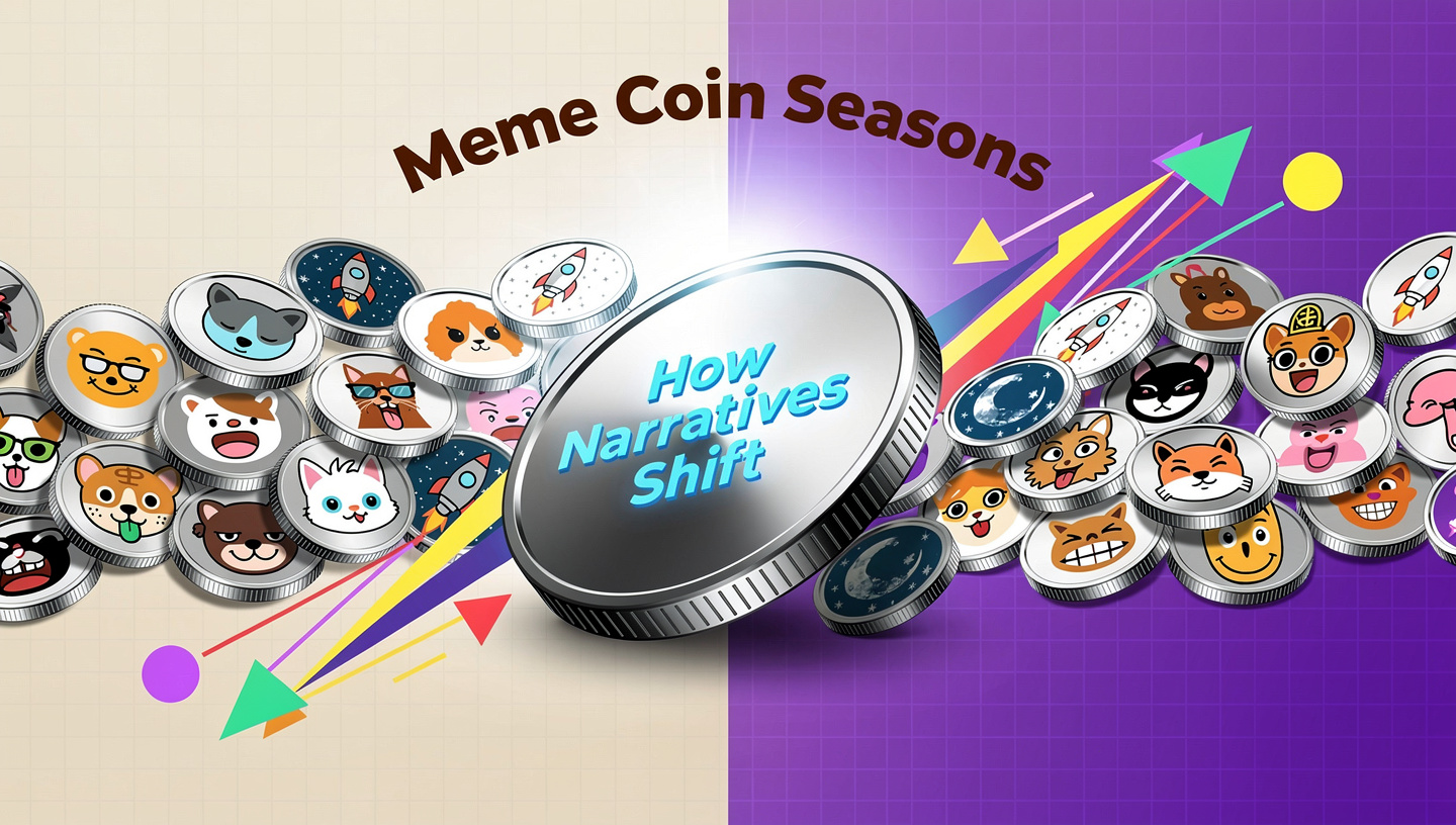 How Narratives Shift Between Meme Coin Seasons