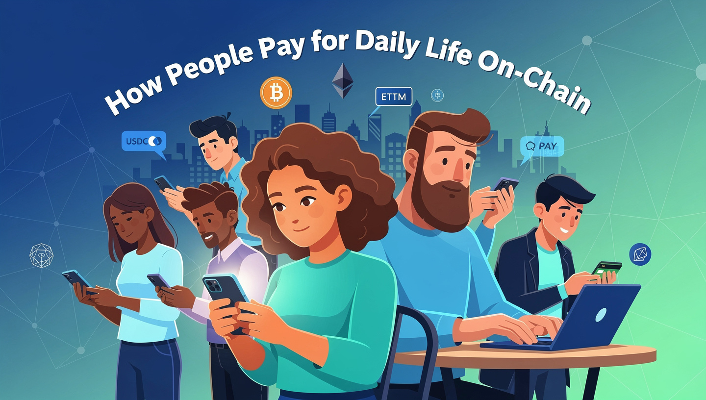 How People Pay for Daily Life On-Chain