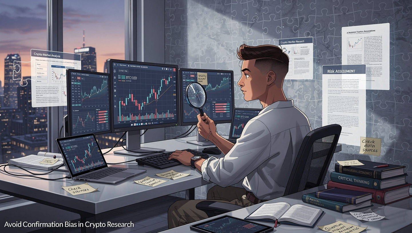 How to Avoid Confirmation Bias in Crypto Research
