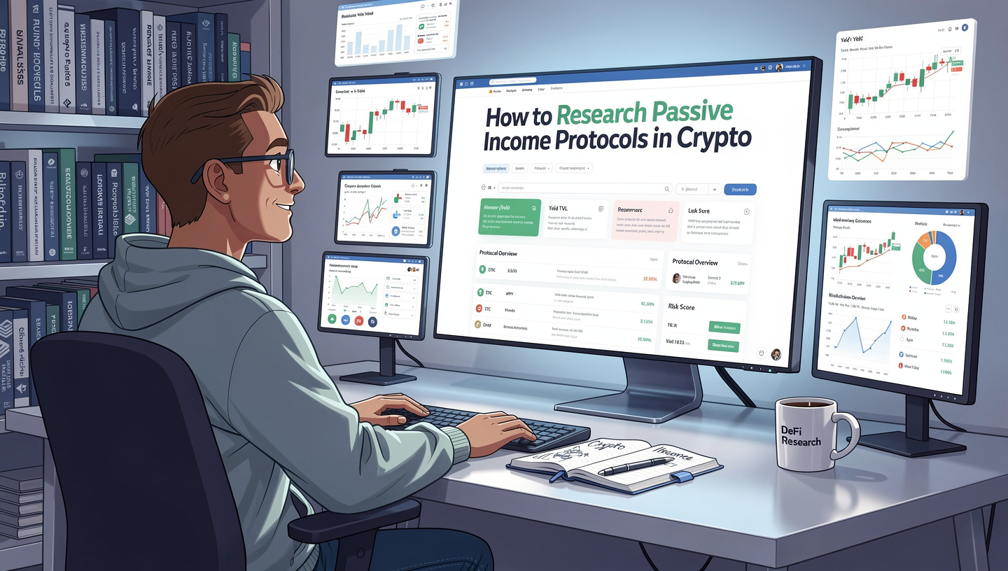 How to Research Passive Income Protocols in Crypto
