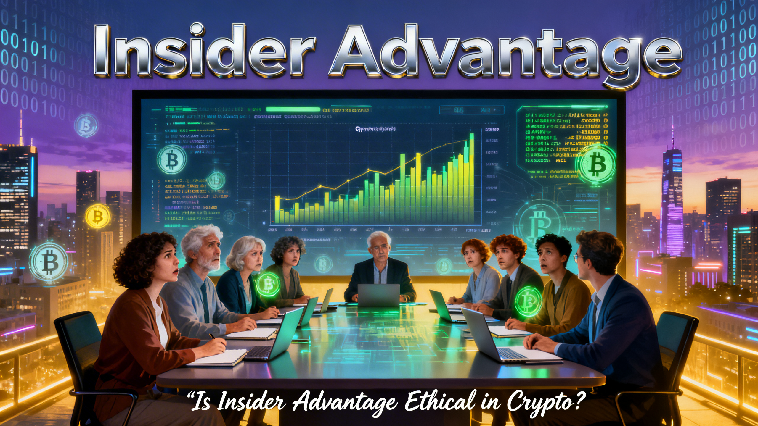 Is Insider Advantage Ethical in Crypto