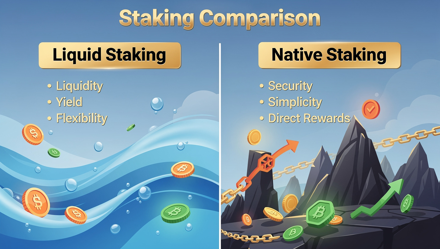 Liquid Staking vs Native Staking