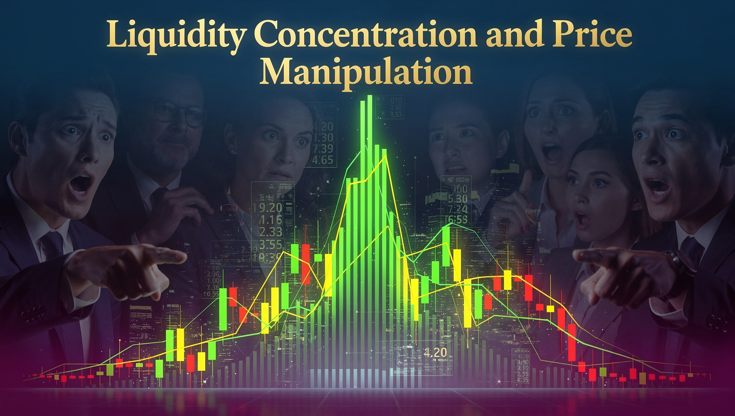 Liquidity Concentration and Price Manipulation