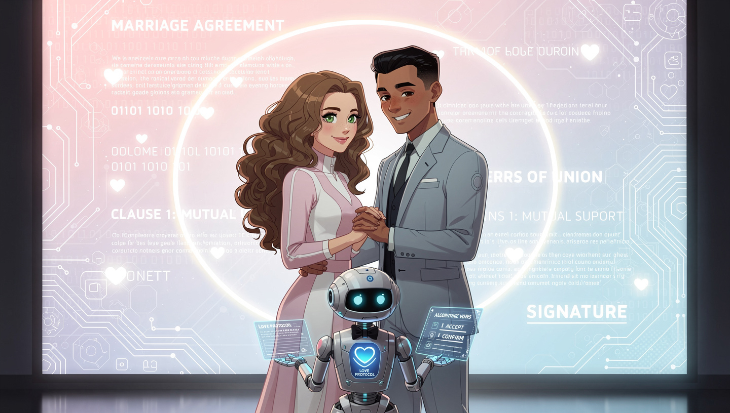 Love Contracts and Algorithmic Marriages