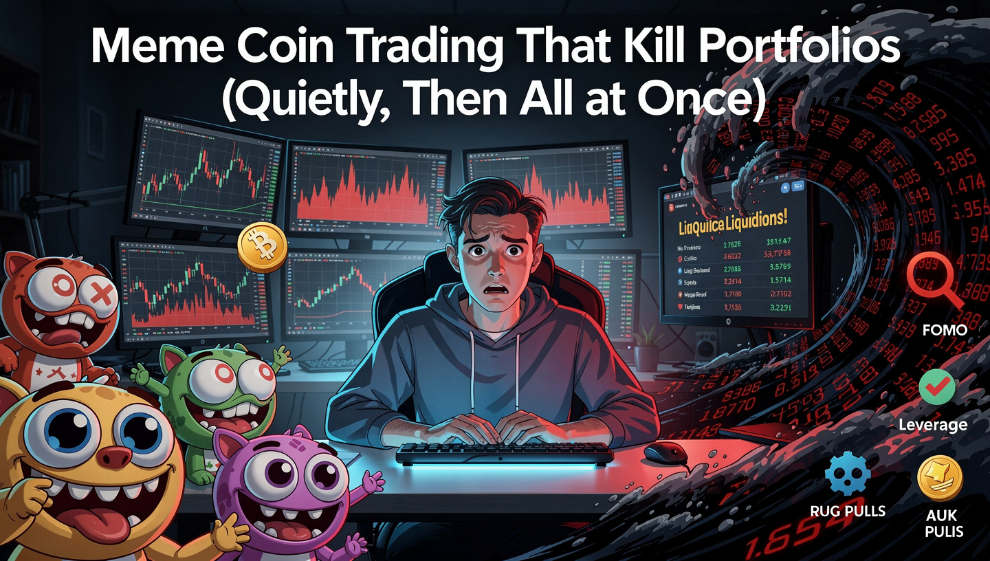 Meme Coin Trading Mistakes That Kill Portfolios (Quietly, Then All at Once)