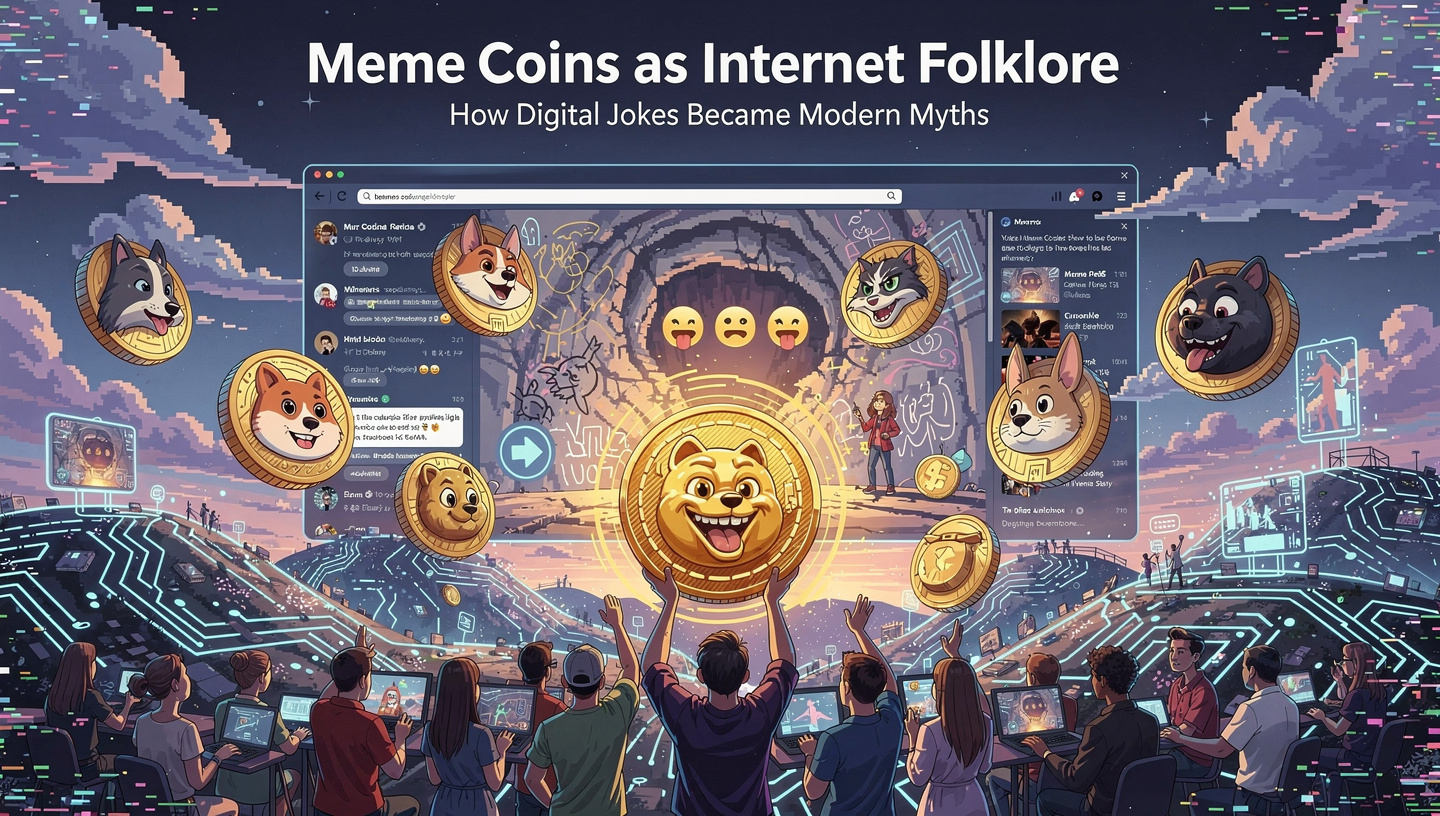 Meme Coins as Internet Folklore How Digital Jokes Became Modern Myths