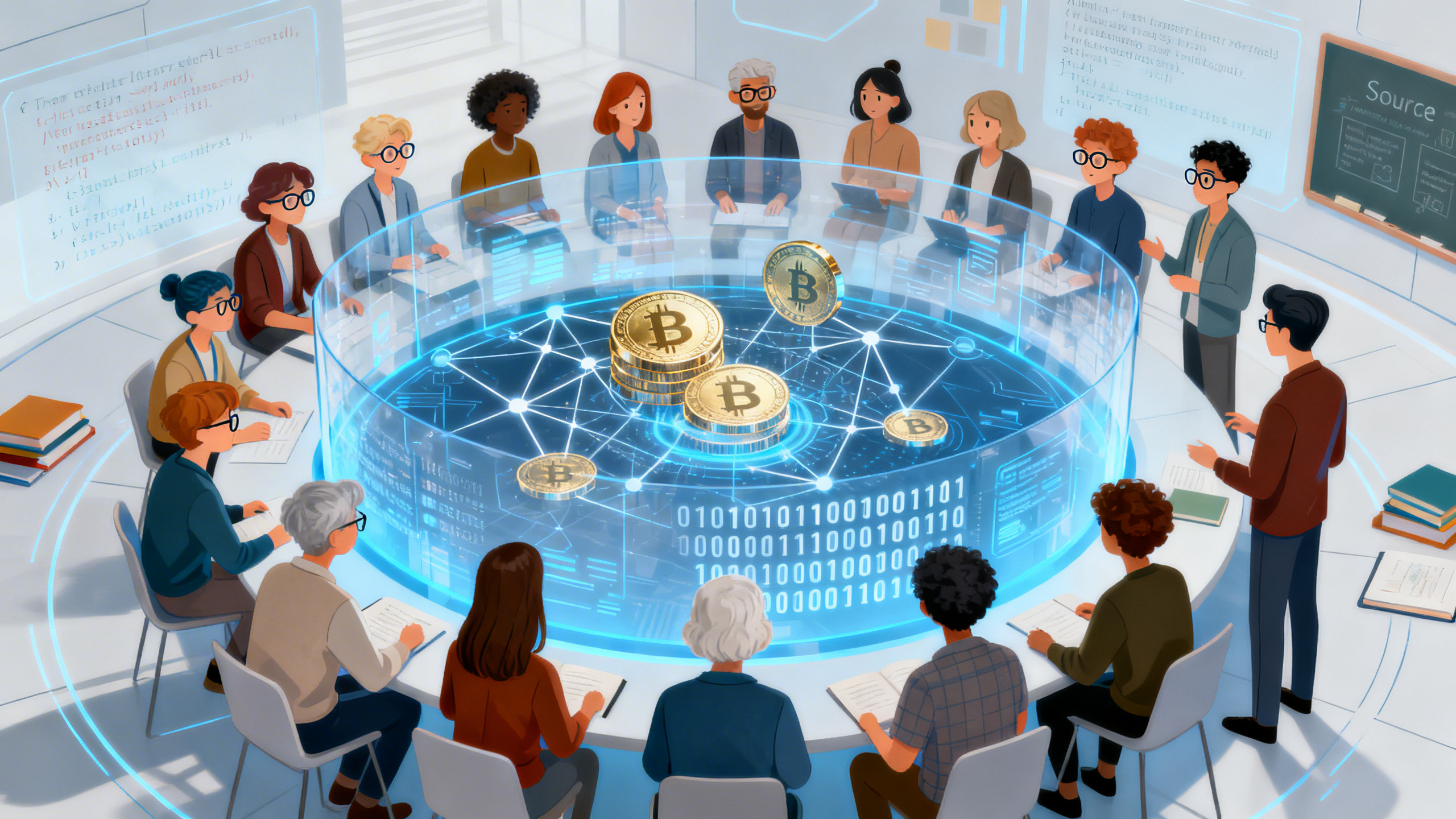 Open-Source Education in Crypto