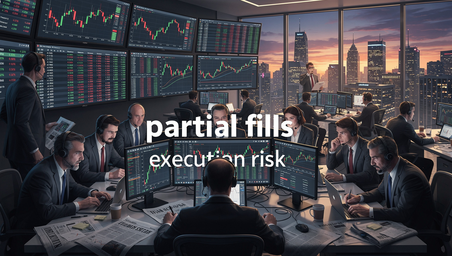Partial Fills and Execution Risk in Crypto Trading Explained
