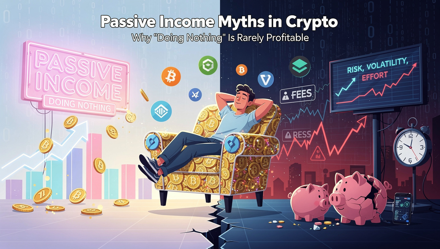 Passive Income Myths in Crypto Why “Doing Nothing” Is Rarely Profitable