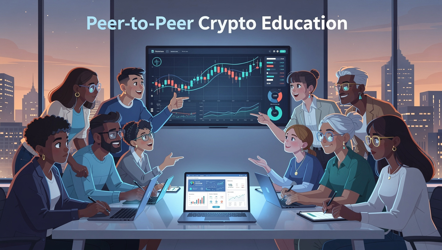 Peer-to-Peer Crypto Education