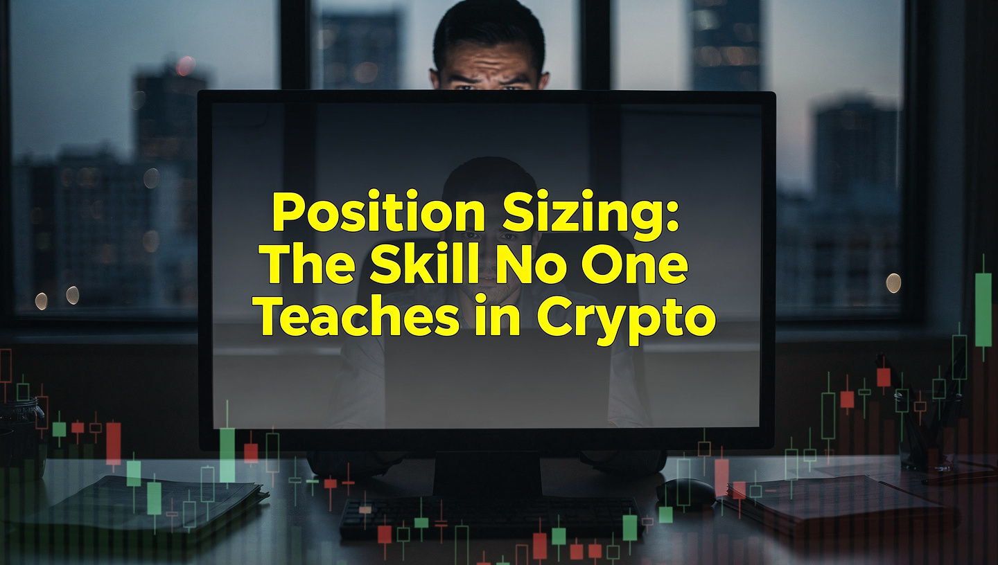 Position Sizing The Skill No One Teaches in Crypto