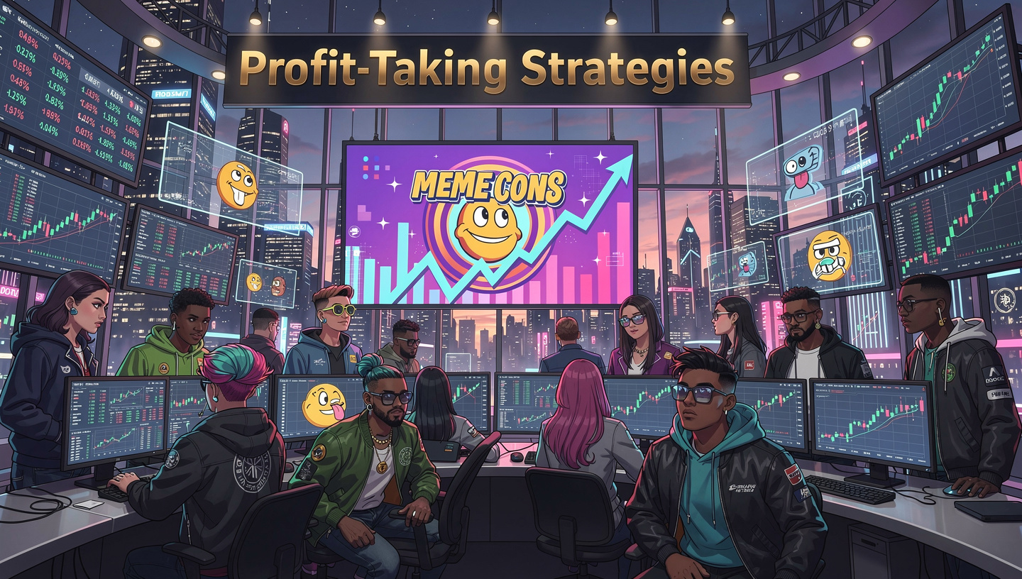 Profit-Taking Strategies for Meme Coin Pumps