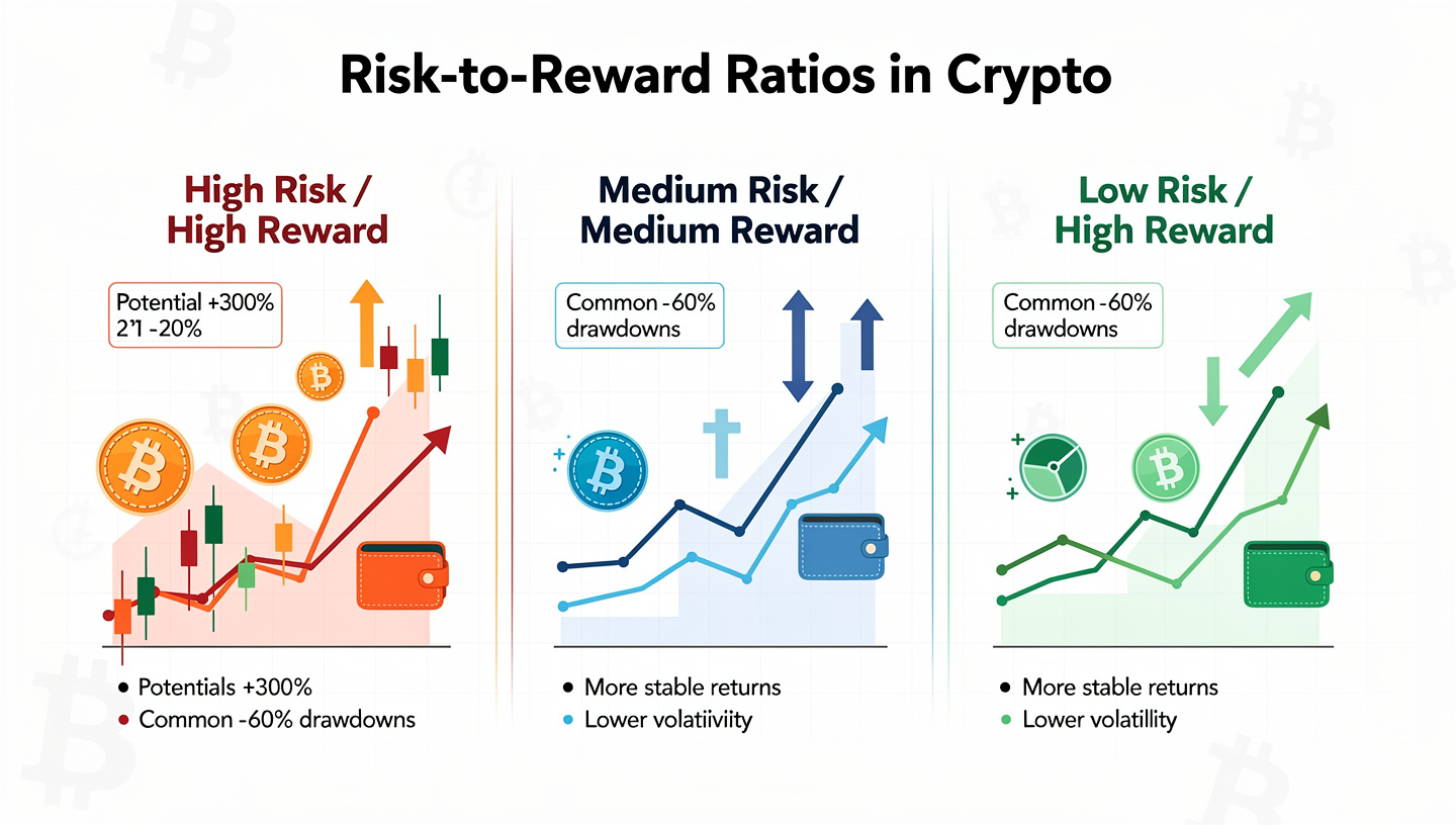 Risk-to-Reward Ratios Explained in Crypto