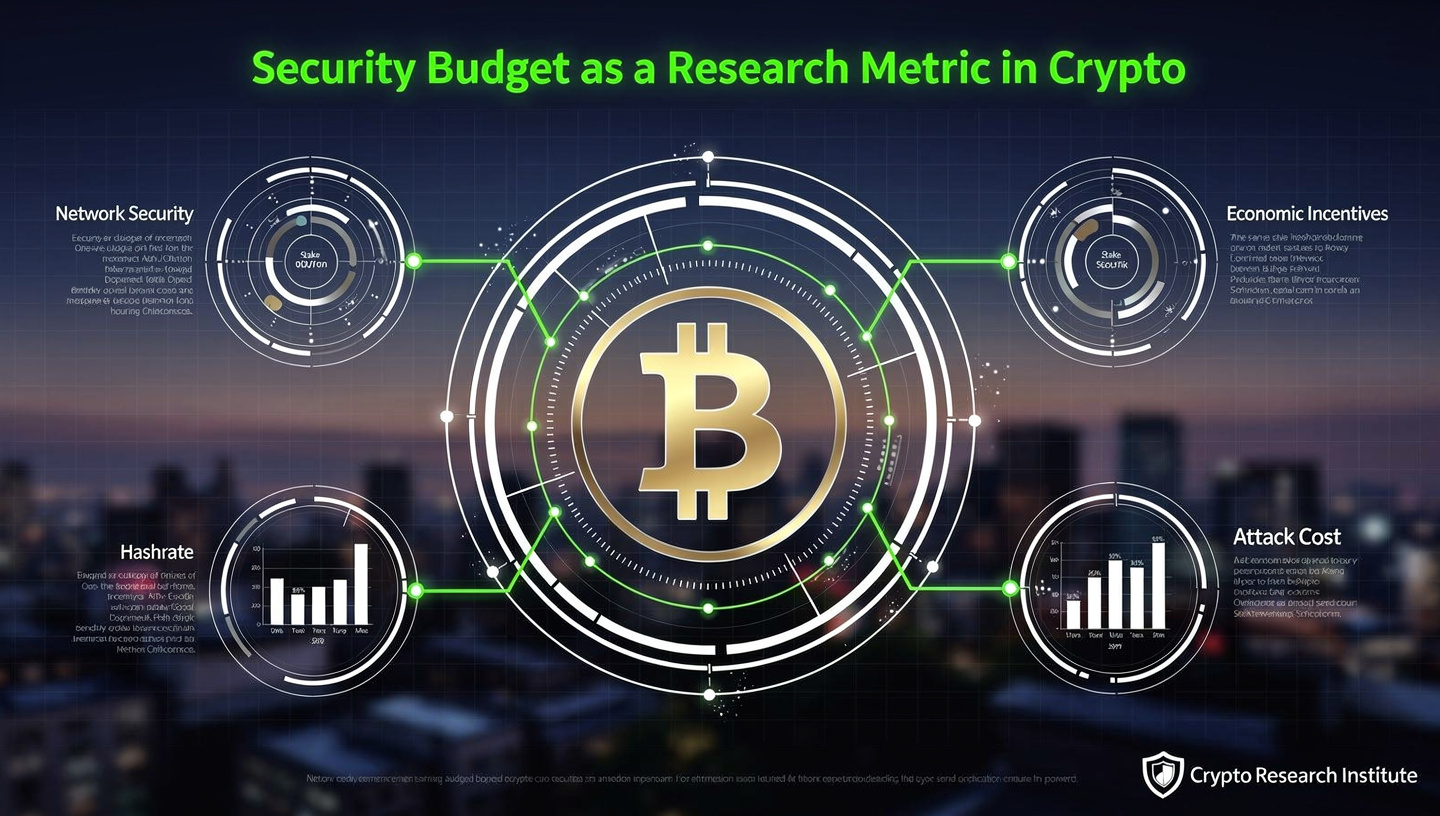 Security Budget as a Research Metric in Crypto