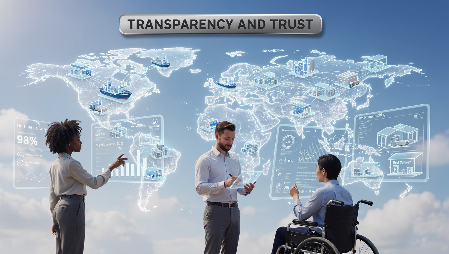 Supply Chains in a Fully Transparent World