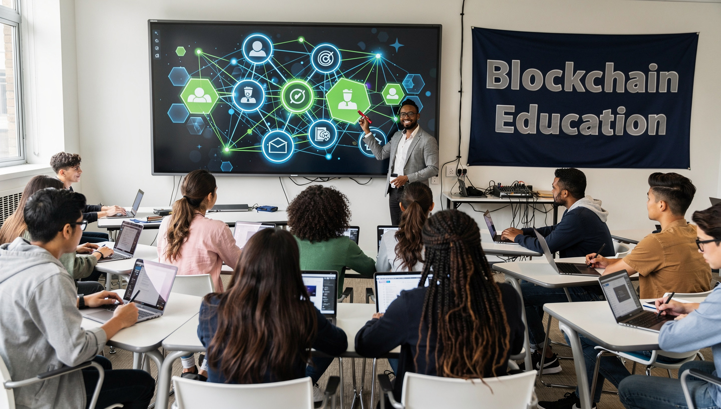 Teaching Blockchain in High Schools