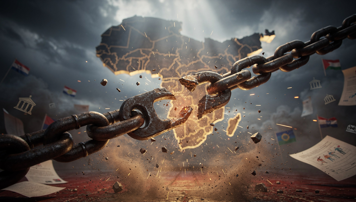 The Collapse of a Chain That Held a Country