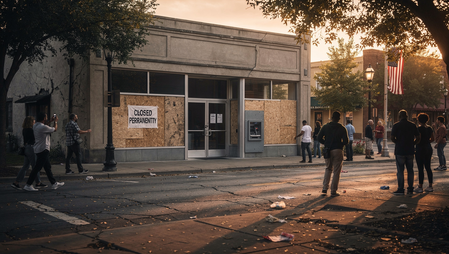 The Day the Last Bank Closed