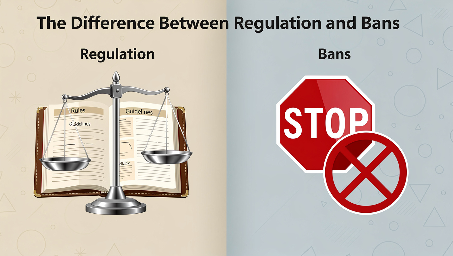 The Difference Between Regulation and Bans