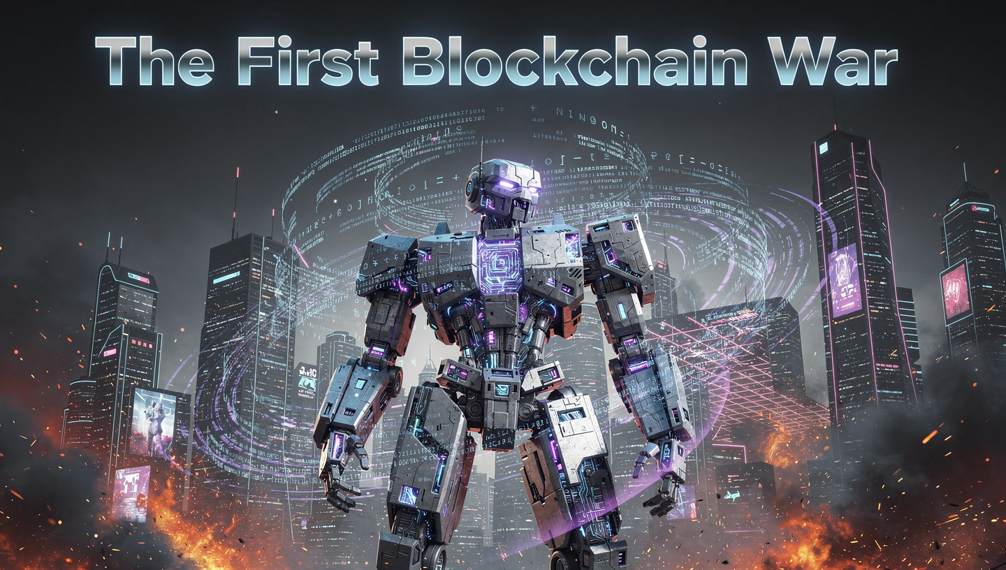 The First Blockchain War