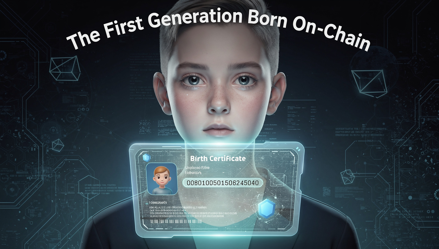 The First Generation Born On-Chain