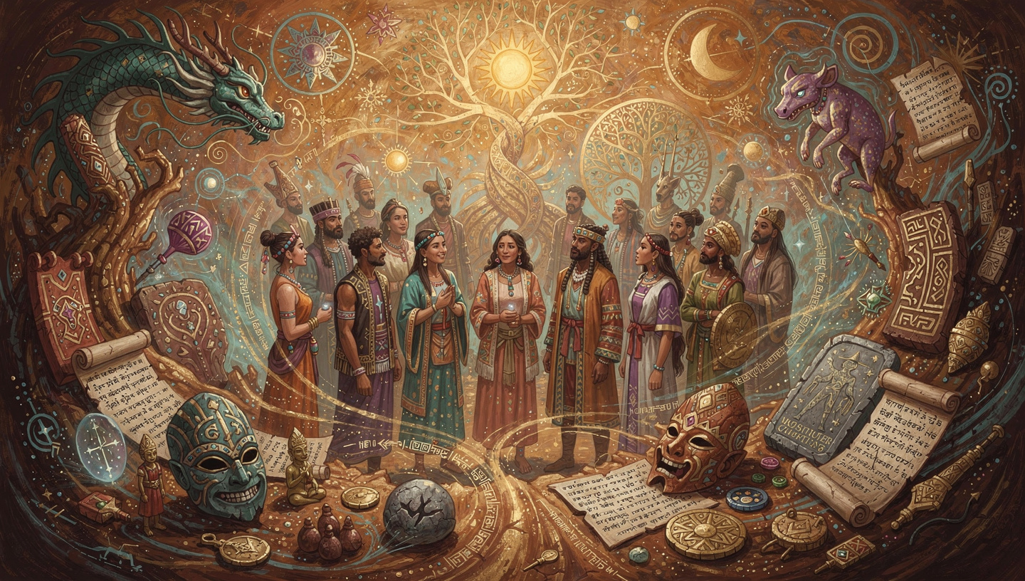 The Role of Myth in Decentralized Cultures