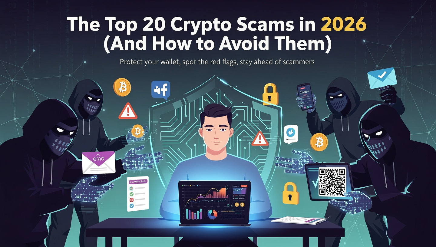 The Top 20 Crypto Scams in 2026 (And How to Avoid Them)