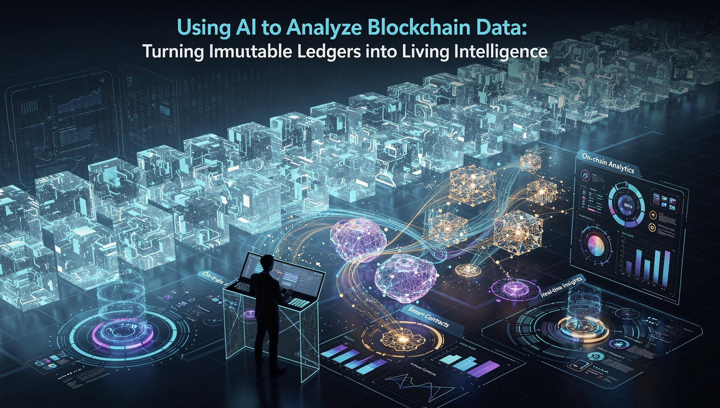 Using AI to Analyze Blockchain Data Turning Immutable Ledgers into Living Intelligence