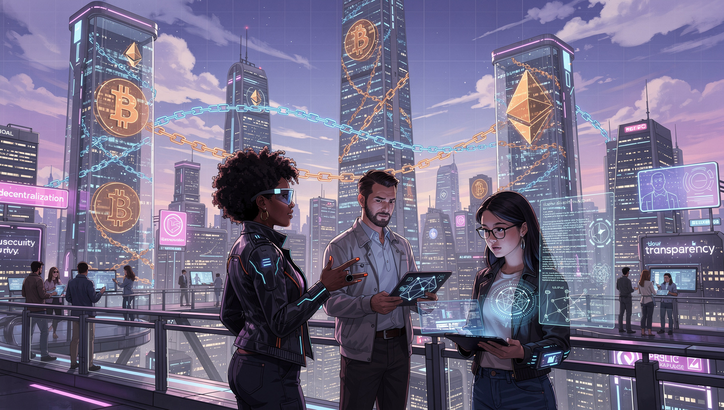 Visual Learning for Blockchain Concepts