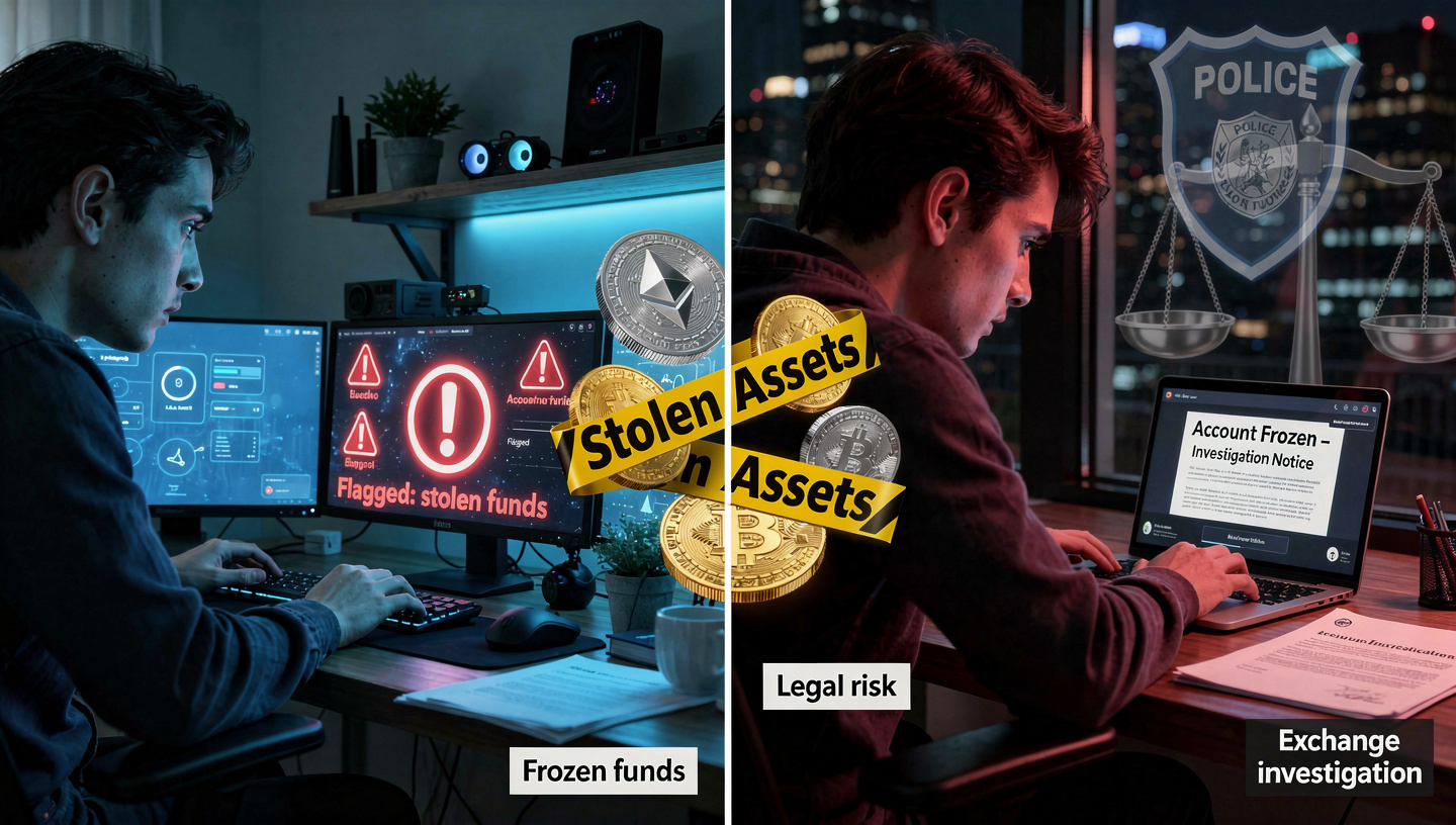 What Happens If You Receive Stolen Crypto